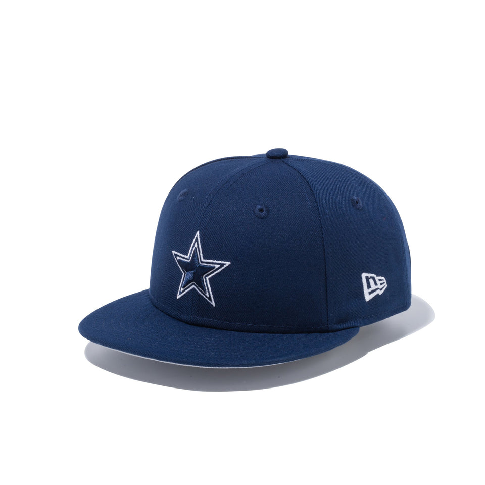 Child 9FIFTY ダラス・カウボーイズ ネイビー × チームカラー