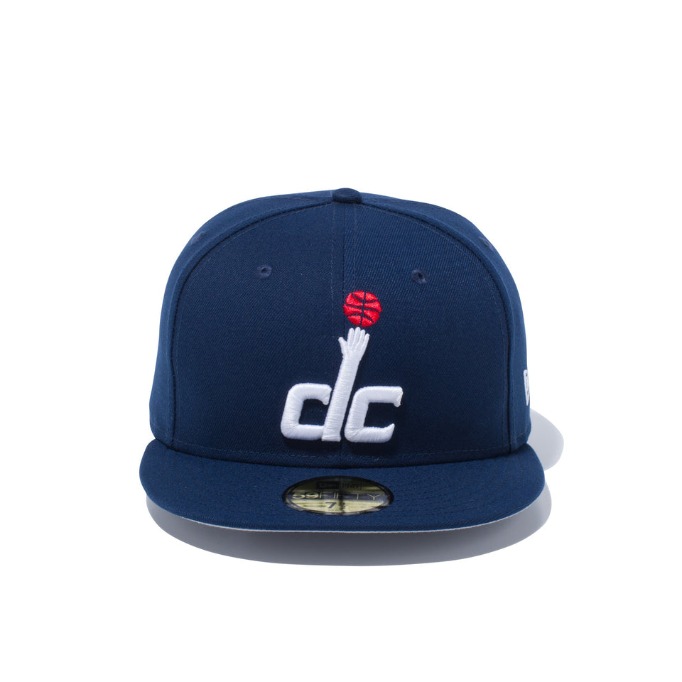 59FIFTY ワシントン・ウィザーズ dcロゴ ネイビー × チームカラー