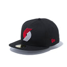 59FIFTY ポートランド・トレイルブレイザーズ ブラック × チームカラー