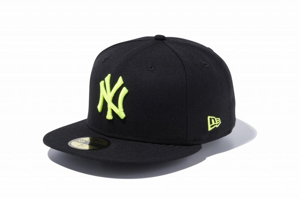 59FIFTY ニューヨーク・ヤンキース ブラック × ネオンイエロー