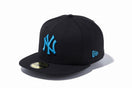 59FIFTY ニューヨーク・ヤンキース ブラック × ブライトターコイズ