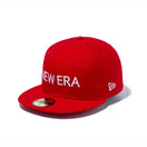 59FIFTY NEW ERA スカーレット × ホワイト