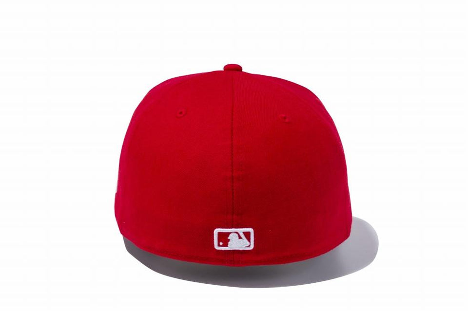59FIFTY ロサンゼルス・ドジャース スカーレット × ホワイト