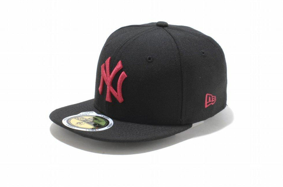 Kid's 59FIFTY ニューヨーク・ヤンキース ブラック × ストロベリー