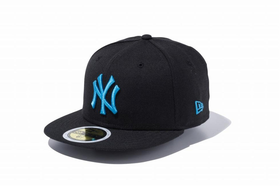 Kid's 59FIFTY ニューヨーク・ヤンキース ブラック × ブライトターコイズ