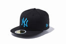 Kid's 59FIFTY ニューヨーク・ヤンキース ブラック × ブライトターコイズ