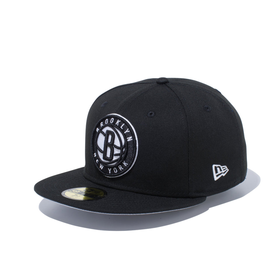 59FIFTY ブルックリン・ネッツ ブラック × チームカラー