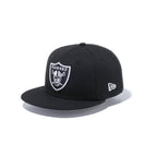 Youth 9FIFTY オークランド・レイダース ブラック × オフィシャルカラー