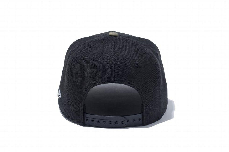 Youth 9FIFTY ニューヨーク・ヤンキース ブラック × ホワイト ウッドランドカモバイザー