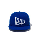Youth 9FIFTY フラッグロゴ ブライトロイヤル × ホワイト