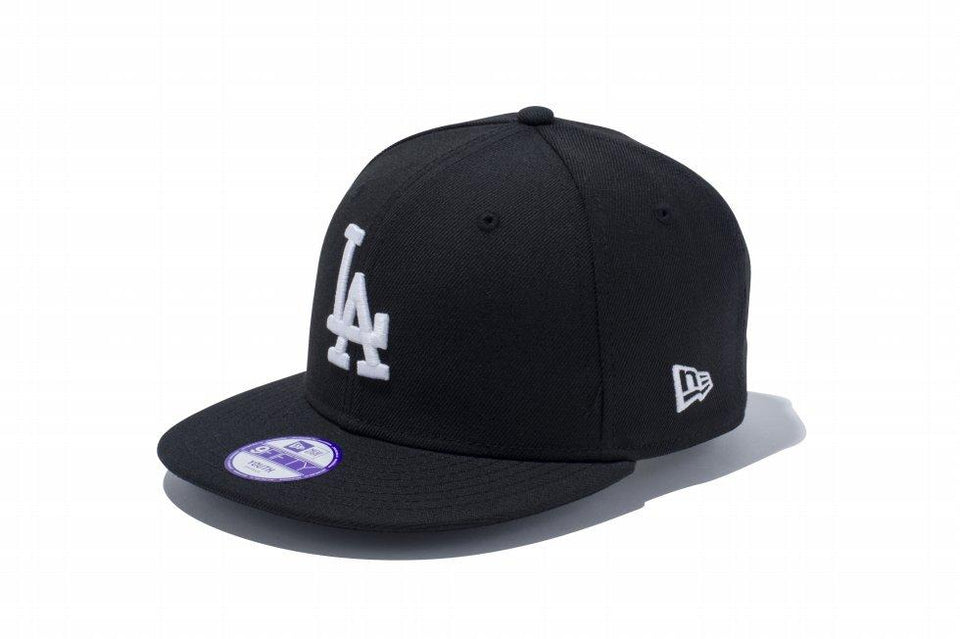 Youth 9FIFTY ロサンゼルス・ドジャース ブラック × ホワイト
