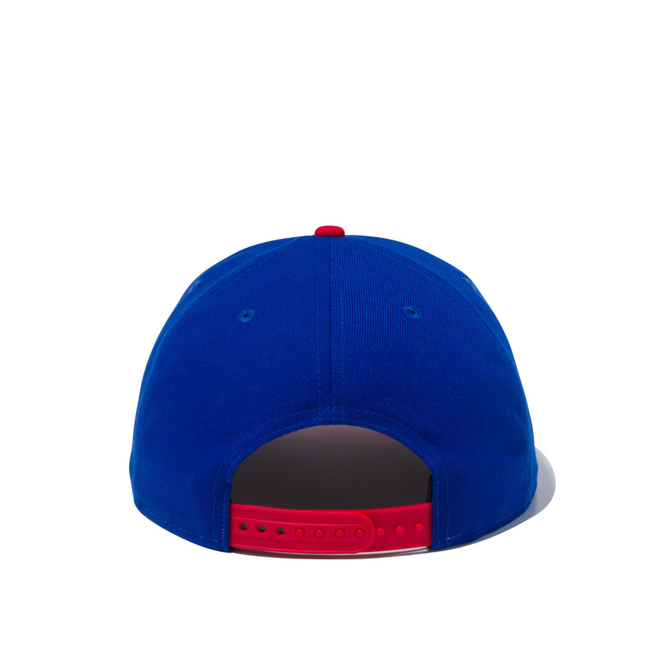 9FIFTY フィラデルフィア・セブンティシクサーズ ブルー × チームカラー レッドバイザー