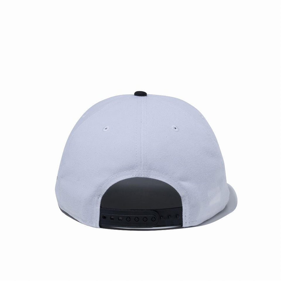 9FIFTY オークランド・レイダース ホワイト × ブラック ブラックバイザー