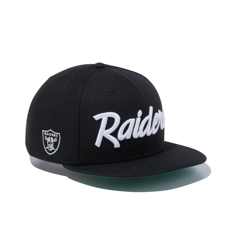 9FIFTY オークランド・レイダース ブラック × ホワイト