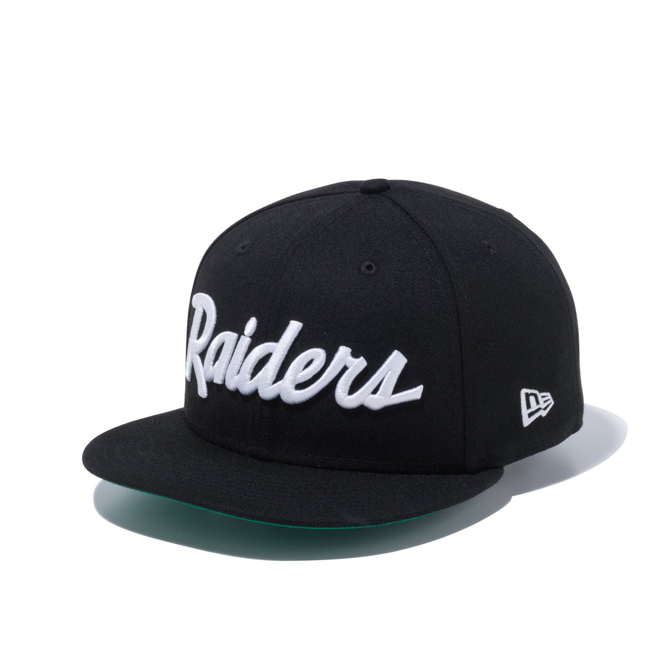 9FIFTY オークランド・レイダース ブラック × ホワイト