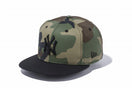 9FIFTY ニューヨーク・ヤンキース ウッドランドカモ × ブラック ブラックバイザー