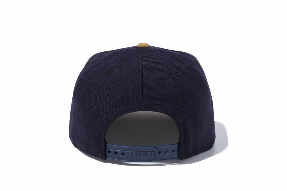 9FIFTY ニューヨーク・ヤンキース ネイビー × ホワイト ウィートバイザー