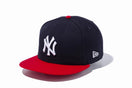 9FIFTY ニューヨーク・ヤンキース ネイビー × ホワイト スカーレットバイザー