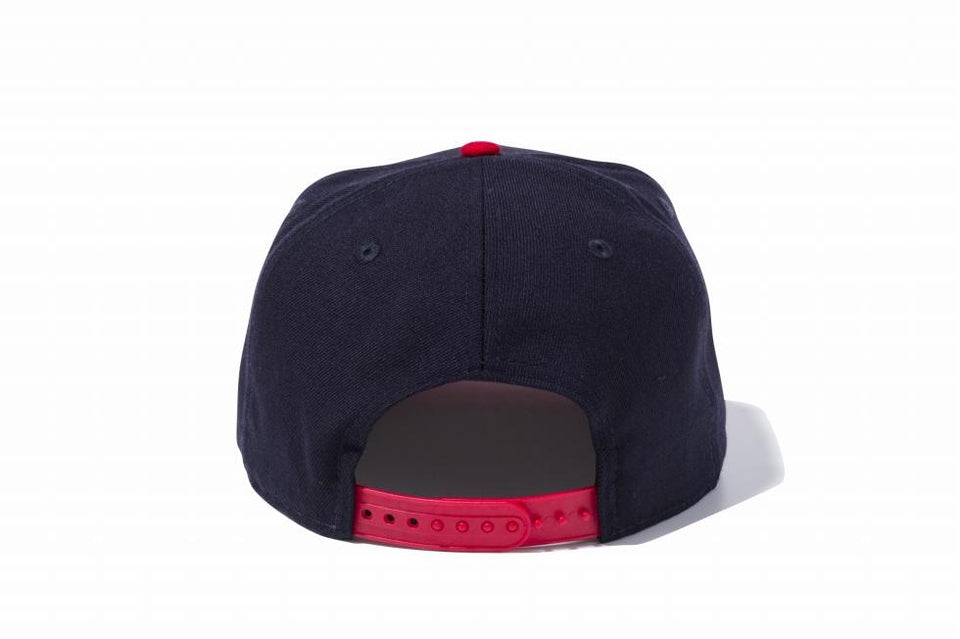 9FIFTY ニューヨーク・ヤンキース ネイビー × ホワイト スカーレットバイザー