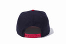 9FIFTY ニューヨーク・ヤンキース ネイビー × ホワイト スカーレットバイザー