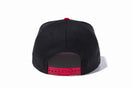 9FIFTY ニューヨーク・ヤンキース ブラック × ホワイト スカーレットバイザー