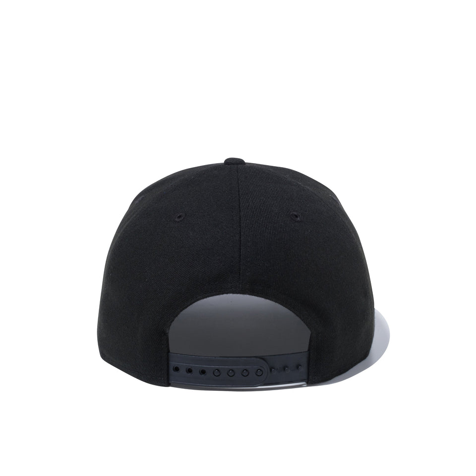 9FIFTY ニューエラオールドロゴ ホワイトキャップ ブラック × ホワイト