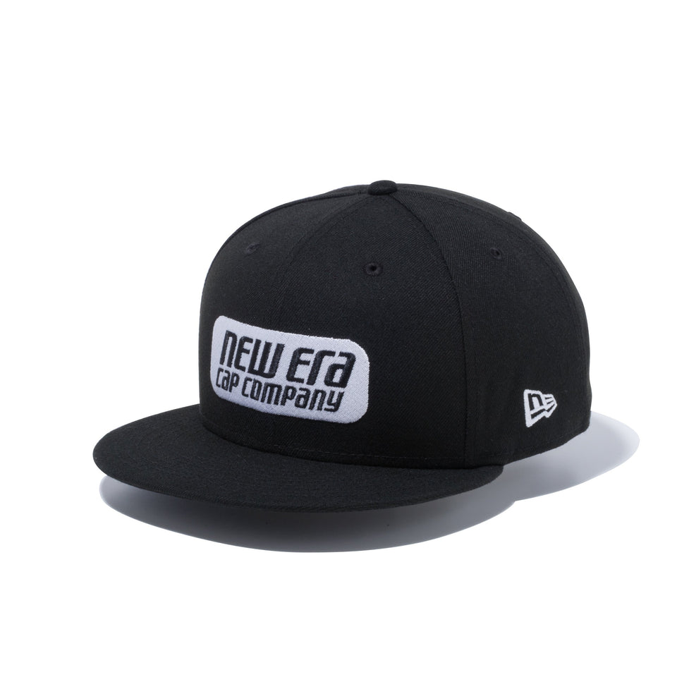 9FIFTY ニューエラオールドロゴ cap company ブラック × ホワイト