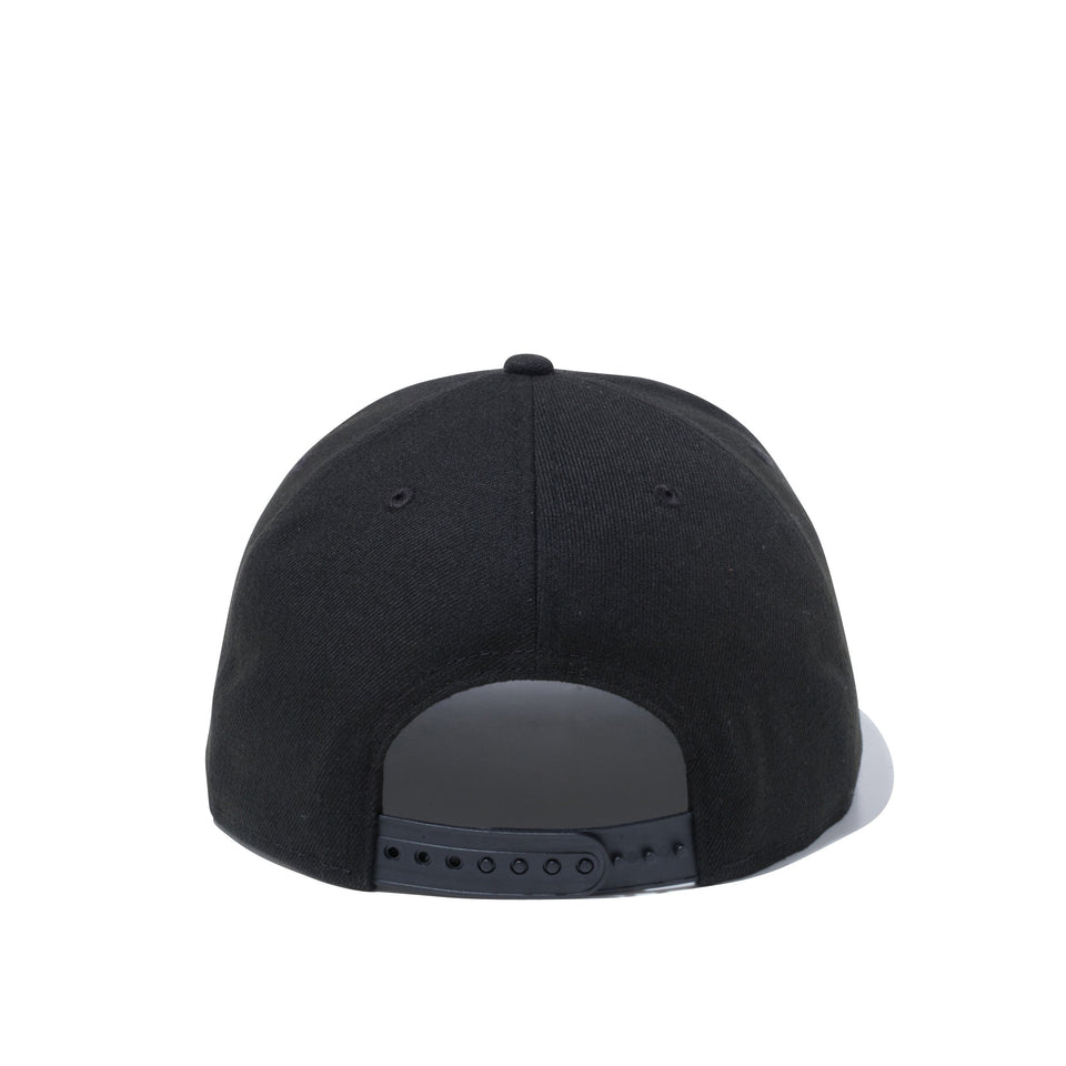 9FIFTY ニューエラオールドロゴ cap company ブラック × ホワイト