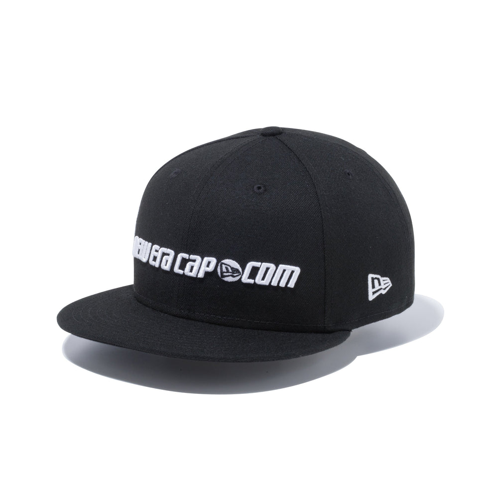 9FIFTY ニューエラオールドロゴ neweracap.com ブラック × ホワイト