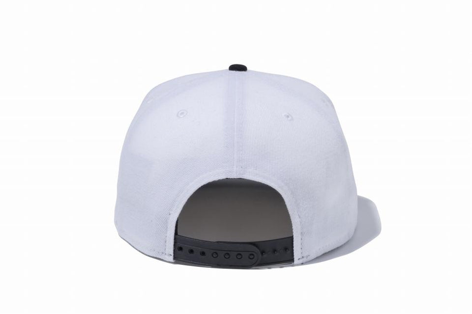9FIFTY ロサンゼルス・ドジャース ホワイト × ブラック ブラックバイザー