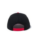 9FIFTY シカゴ・ブルズ ブラック × チームカラー レッドバイザー