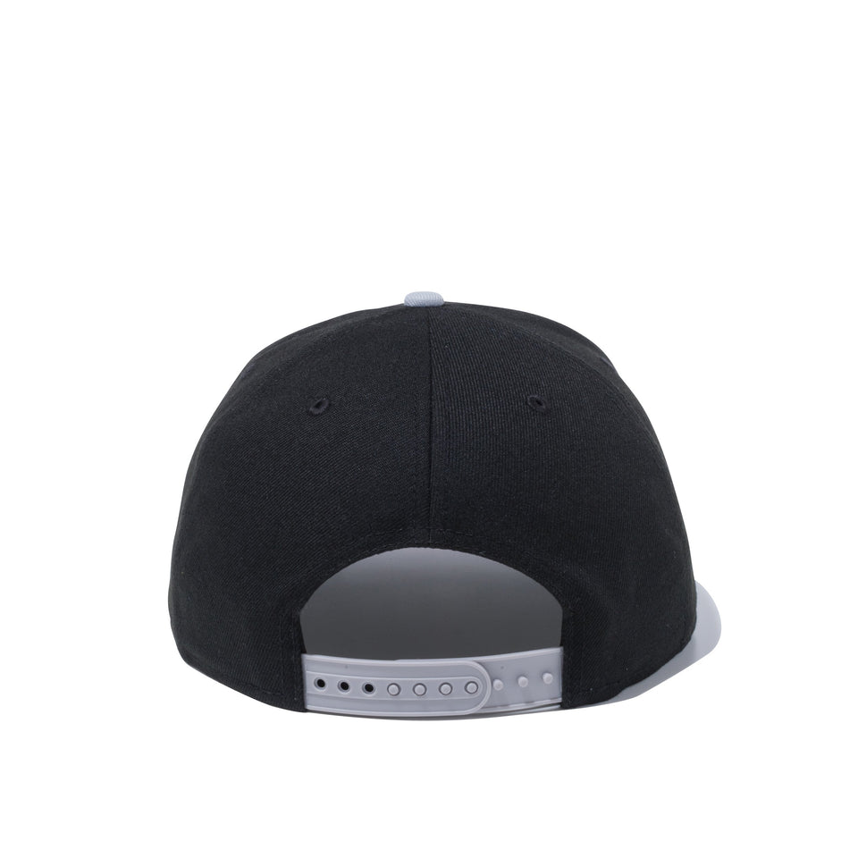 9FIFTY ブルックリン・ネッツ ブラック × チームカラー グレーバイザー