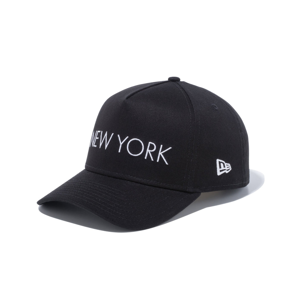 9FORTY D-Frame NEW YORK ブラック × ホワイト