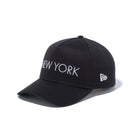 9FORTY D-Frame NEW YORK ブラック × ホワイト