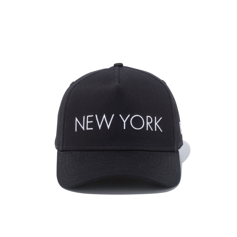 9FORTY D-Frame NEW YORK ブラック × ホワイト