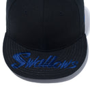 9FIFTY NPB カスタム 東京ヤクルトスワローズ Swallows ダックブラック × ライトネイビー