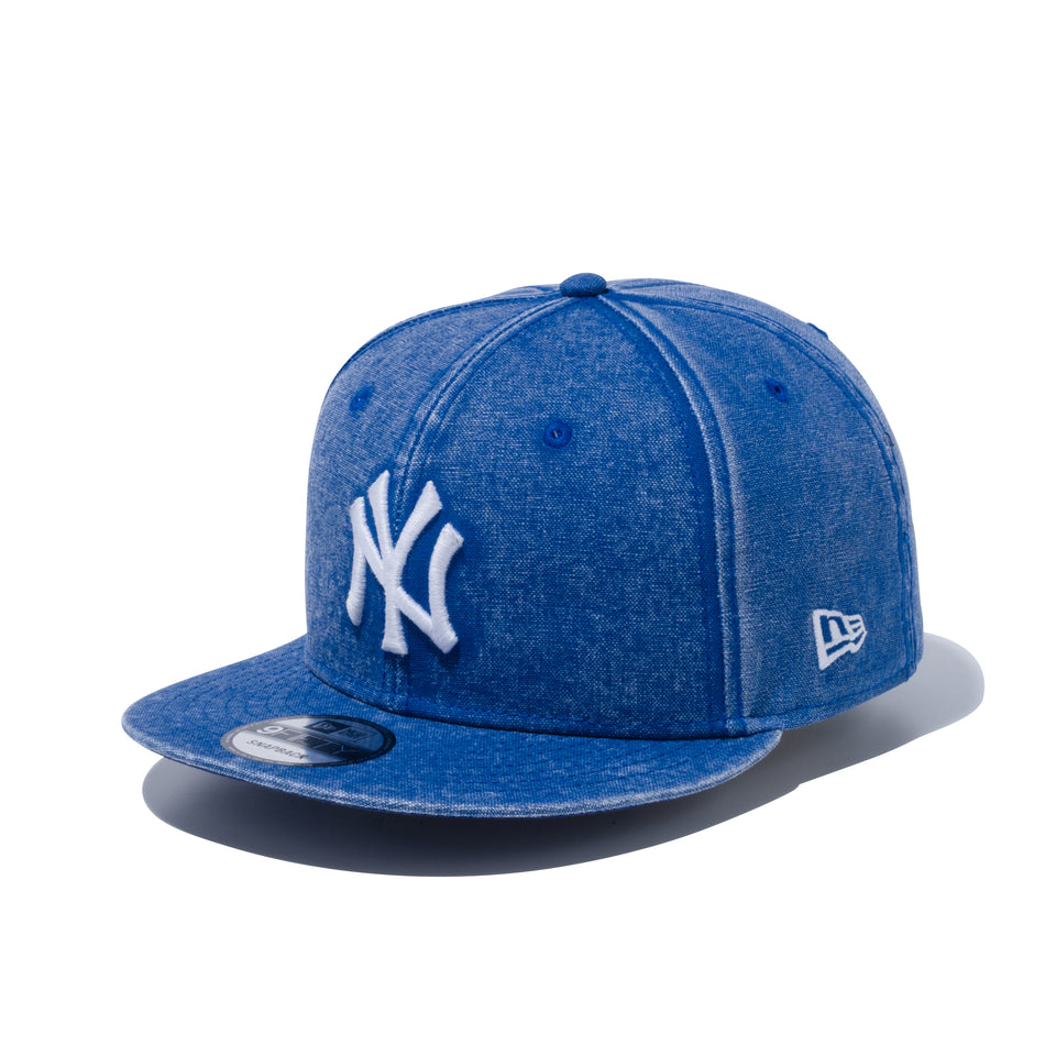 9FIFTY イタリアンウォッシュ ニューヨーク・ヤンキース ダークロイヤル × スノーホワイト