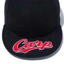9FIFTY NPB カスタム 広島東洋カープ Carp ダックブラック × スノーホワイト