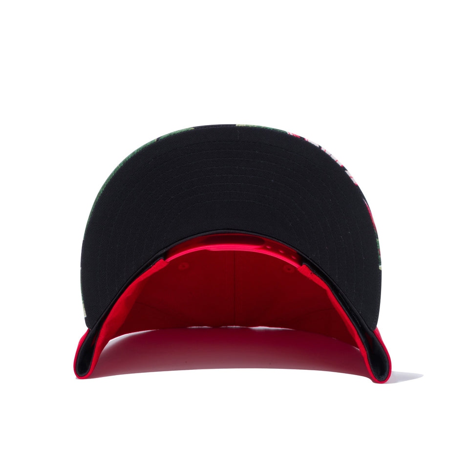 9FIFTY NPB カスタム 広島東洋カープ レッド ブラックボタニカルバイザー