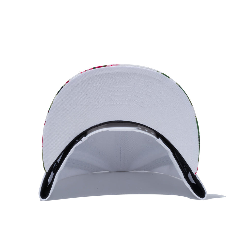 9FIFTY NPB カスタム 阪神タイガース オプティックホワイト ホワイトボタニカルバイザー