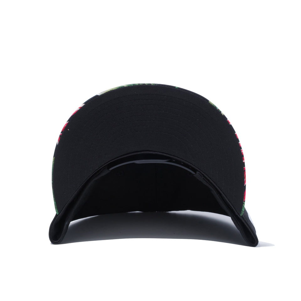 9FIFTY NPB カスタム 阪神タイガース ブラック ブラックボタニカルバイザー