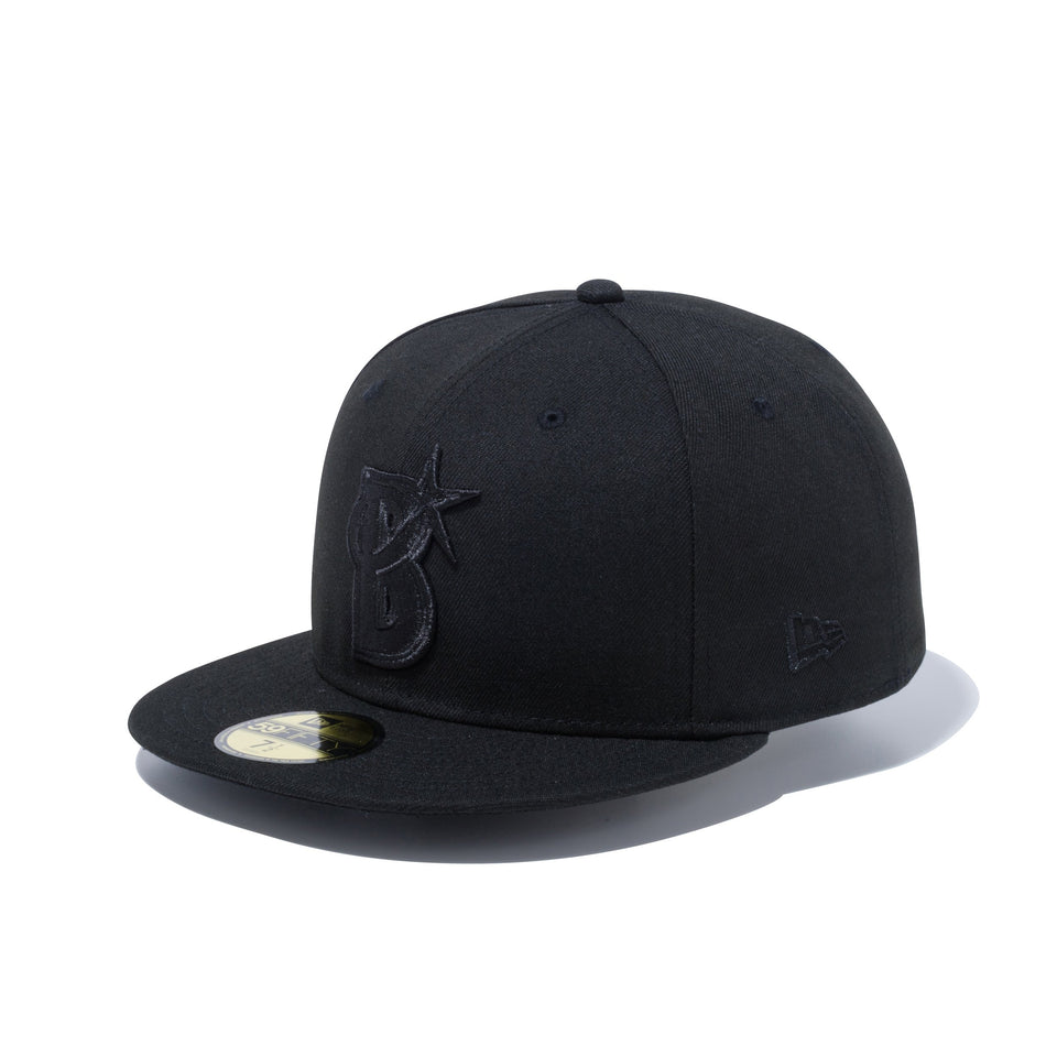 59FIFTY NPB カスタム 横浜DeNAベイスターズ ブラック × ブラック