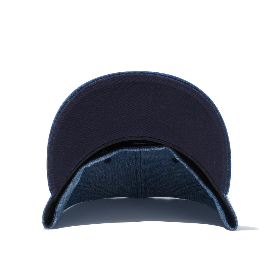59FIFTY NPB カスタム 東京ヤクルトスワローズ ミニロゴ ウォッシュドデニム × スノーホワイト