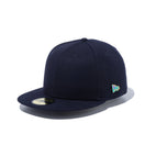 59FIFTY メタルフラッグロゴ ネイビー メタルピン オイルスリック