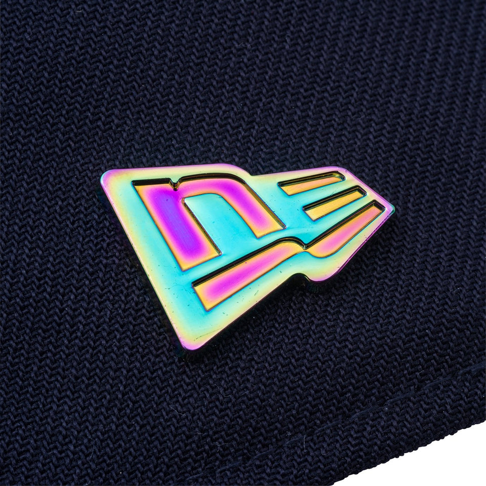 59FIFTY メタルフラッグロゴ ネイビー メタルピン オイルスリック