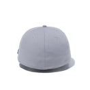 59FIFTY メタルフラッグロゴ グレー メタルピン オイルスリック