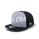 59FIFTY フロントニューエラ ロゴ ブラック / グレー × スノーホワイト