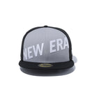 59FIFTY フロントニューエラ ロゴ ブラック / グレー × スノーホワイト