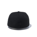 59FIFTY フロントニューエラ ロゴ ブラック × スノーホワイト
