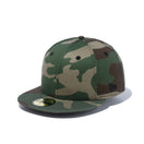 59FIFTY エッセンシャル NEW ERA ロゴ ウッドランドカモ × ブラック